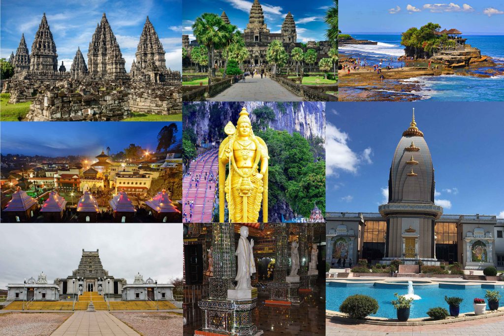 Images of famous international Temples